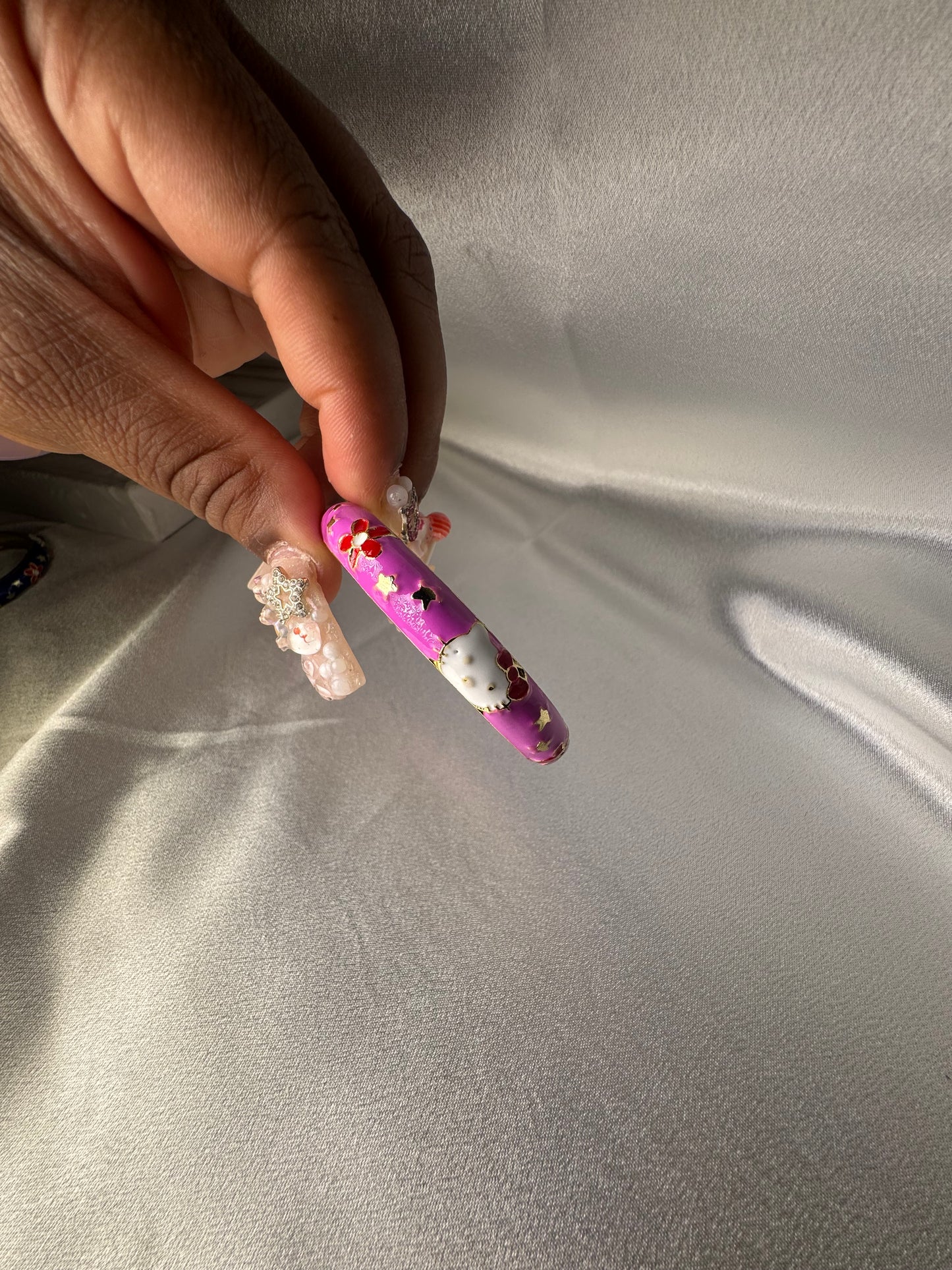 Hot Pink Hello Kitty Childrens Bracelet
