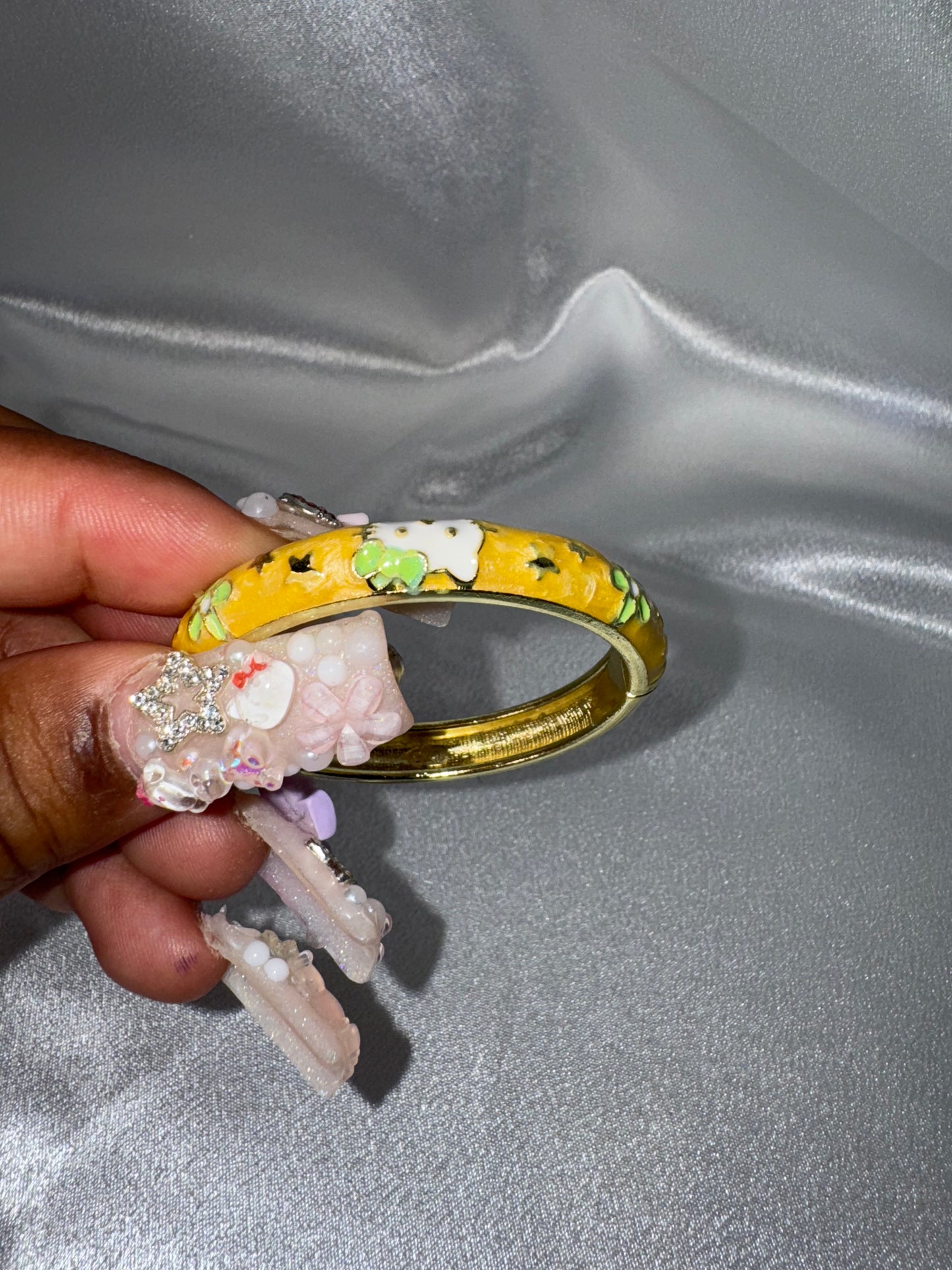 Yellow Toddler Hello Kitty Bracelet